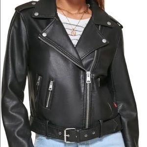 Levi’s faux leather moto jacket